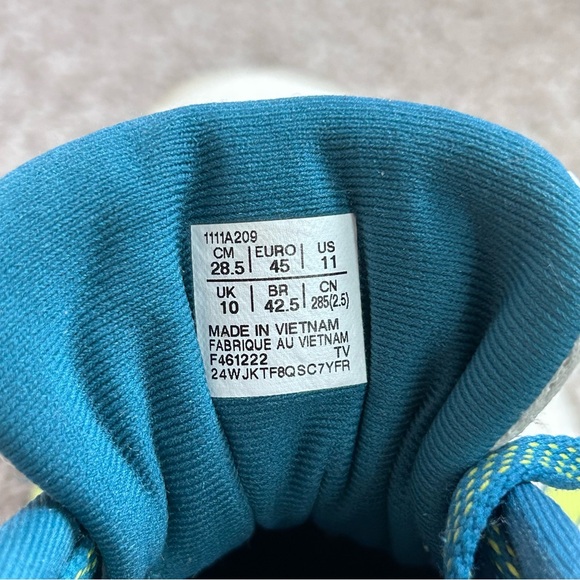 ASICS GEL-Kayano Ace Spikeless Size 11 Golf Shoes Men's White/Neon Lime 1111A209 - Picture 12 of 12